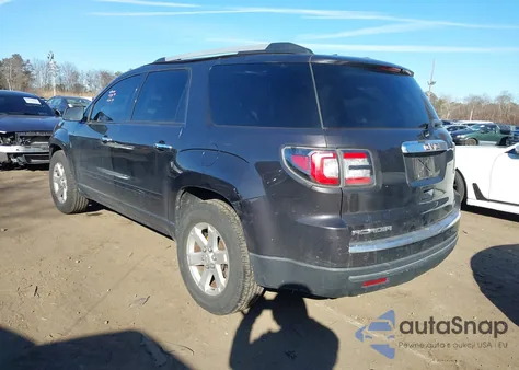 2015 GMC Acadia Sle-2 из США, поврежденный, VIN 1GKKVPKD5FJ270397